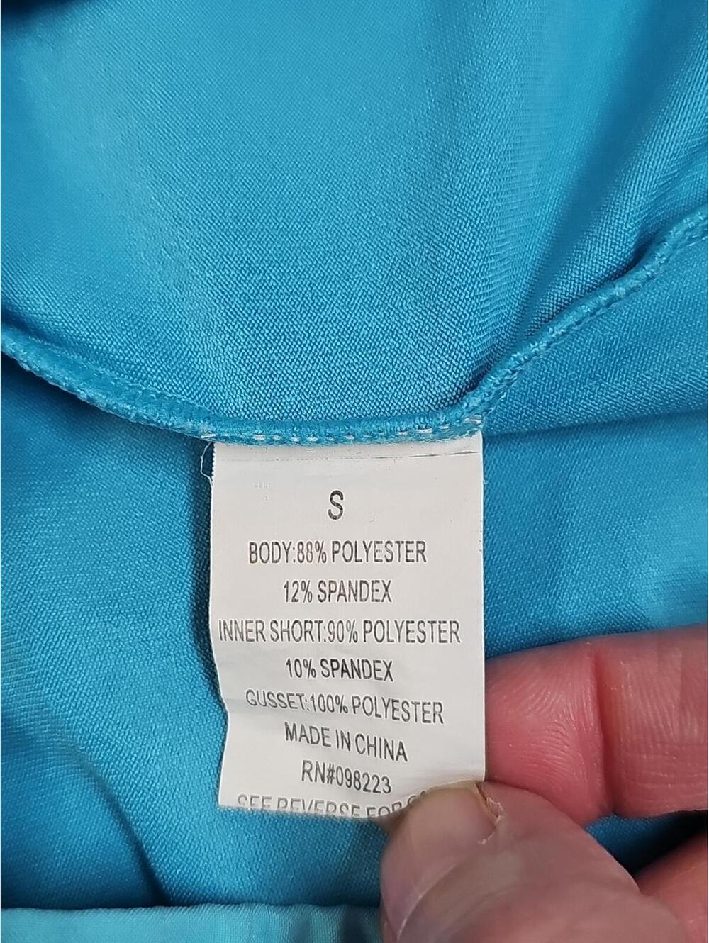 BCG Tri Wick Women’s Turquoise Athletic Pleated Skort Ladies Small NWOT - Picture 4 of 6
